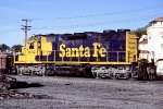 Santa Fe SD39 #4012 rests in Raton.